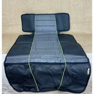 Eddie Bauer Padded Car Seat Protector Black Grey